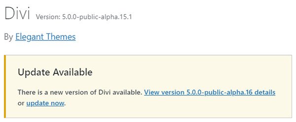 Divi 5 Update - Divi 5 Alpha 16